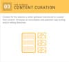 Web Design Process - Content Curation Icon