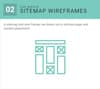 Web Design Process - SiteMap and WireFraming Icon