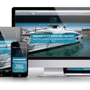 CS Marine Management WordPress Website Design
