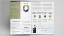 JW Cole Financial 12 page Brochure Design